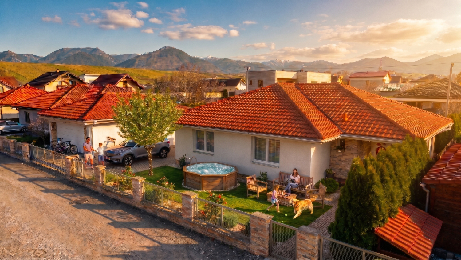 KÚPELE PEŠO. Bungalov so zimnou záhradou a veľkorysou garážou, Raj. Teplice - Konská, Cena: 369.000€